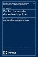 bokomslag Der Rechtscharakter der Verbandssanktion