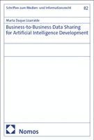 Business-to-Business Data Sharing for Artificial Intelligence Development