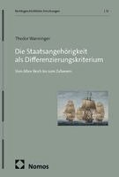 Thedor Wanninger - Die Staatsangehörigkeit als Differenzierungskriterium, Häftad. Tillgänglighet: Lägg i varukorg
