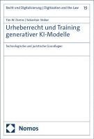 bokomslag Urheberrecht und Training generativer KI-Modelle