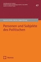 bokomslag Personen und Subjekte des Politischen