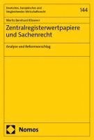 Moritz Bernhard Kläsener - Zentralregisterwertpapiere und Sachenrecht, Häftad