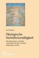 Gerd Winter - Ökologische Verhältnismäßigkeit, Häftad
