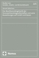 bokomslag Das Beschlussmängelrecht der Personenhandelsgesellschaften und seine Auswirkungen auf GmbH und Verein