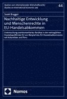 bokomslag Nachhaltige Entwicklung und Menschenrechte in EU-Handelsabkommen