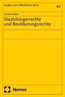 bokomslag Staatsbürgerrechte und Bevölkerungsrechte