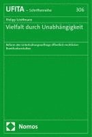 bokomslag Vielfalt durch Unabhängigkeit