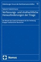bokomslag Verfassungs- und strafrechtliche Herausforderungen der Triage