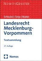 bokomslag Landesrecht Mecklenburg-Vorpommern