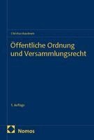 Christian Baudewin - Öffentliche Ordnung und Versammlungsrecht, Häftad