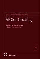 Sebastian Lohsse, Reiner Schulze, Dirk Staudenmayer - AI-Contracting, Inbunden