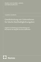 Gewährleistung von Unternehmen für falsche Nachhaltigkeitsangaben