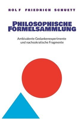 bokomslag Philosophische Formelsammlung