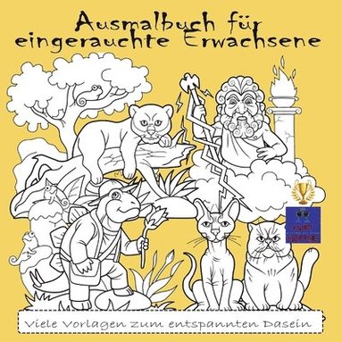 Kurt Heppke - Ausmalbuch für eingerauchte Erwachsene, Häftad