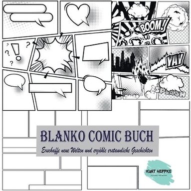 bokomslag Blanko Comic Buch