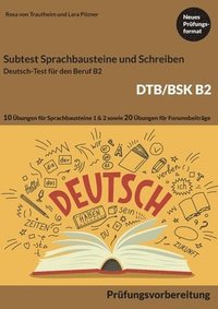 bokomslag B2 Sprachbausteine + B2 Schreiben von Forumsbeitrgen DTB/BSK B2