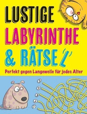 bokomslag Lustige Labyrinthe und Rätsel