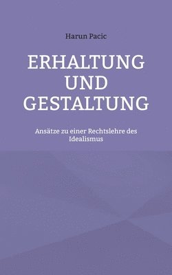 bokomslag Erhaltung und Gestaltung