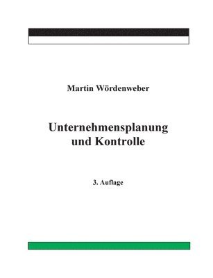 bokomslag Unternehmensplanung und Kontrolle