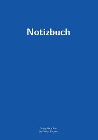 bokomslag Pro-Notizbuch (blau)