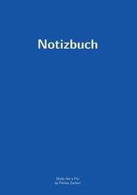 bokomslag Pro-Notizbuch (blau)