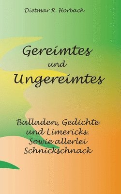 Gereimtes und Ungereimtes