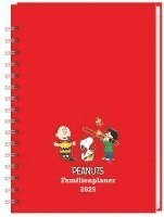 bokomslag Peanuts Familienplaner-Buch A5 2025