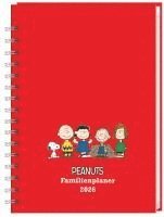 bokomslag Peanuts Familienplaner-Buch A5 2026