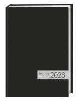 bokomslag times&more Kalenderbuch schwarz 2026