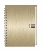 Heye - Wochen-Cheftimer A5, Alu gold 2026, Inbunden