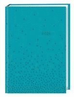 Kalenderbuch A6 blau 2026 1