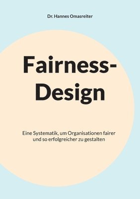 bokomslag Fairness-Design