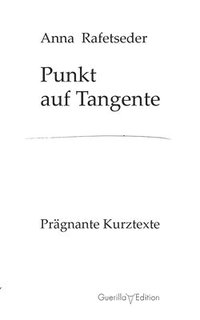 bokomslag Punkt auf Tangente