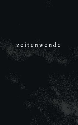 bokomslag zeitenwende