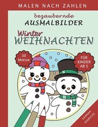 bokomslag Bezaubernde Ausmalbilder Malen nach Zahlen - Winter-Weihnachten