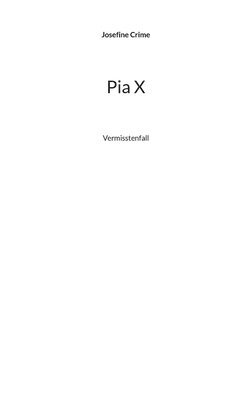bokomslag Pia X