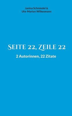 bokomslag Seite 22, Zeile 22