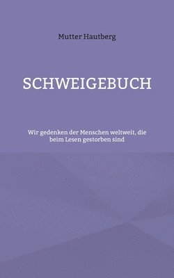 bokomslag Schweigebuch