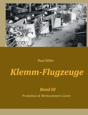 Klemm-Flugzeuge III 1