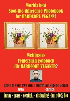 bokomslag Weltbestes Fehlersuch-Fotobuch fr HARDCORE VEGANER?