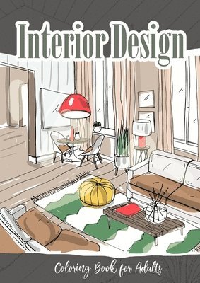 bokomslag Interior Coloring Book for Adults