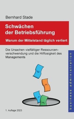 Schwächen der Betriebsführung 1
