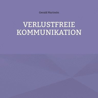 bokomslag Verlustfreie Kommunikation