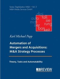 bokomslag Automation of Mergers and Acquisitions