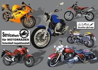 bokomslag Serviceheft für MOTORRÄDER - Scheckheft Inspektionsheft