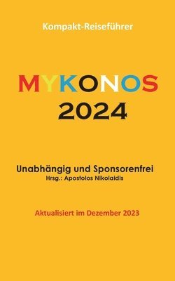 bokomslag Mykonos 2024
