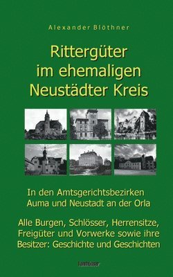 bokomslag Rittergter im ehemaligen Neustdter Kreis in den Amtsgerichtsbezirken Auma und Neustadt an der Orla