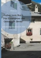 bokomslag Index zum Buch "Die Einwohner der Gemeinde Bever"