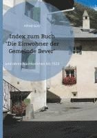 bokomslag Index zum Buch 'Die Einwohner der Gemeinde Bever'