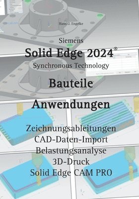 bokomslag Solid Edge 2024 Bauteile